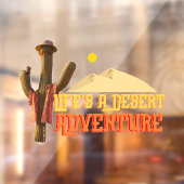 人生は砂漠の冒険 ウィンドウサイン (シート2)