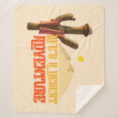 人生は砂漠の冒険 シェルパブランケット (正面)