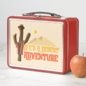 人生は砂漠の冒険 メタルランチボックス (インサイチュ)