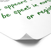 人生は私には短すぎるように見える – 許し引用文 ポスター (角)