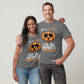 人生は私のドードルで黄金である、犬の所有者引用文 Tシャツ (ユニセックス)