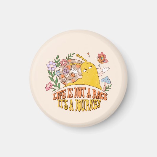 人生は競争ではない マグネット (正面)