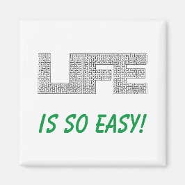 人生は簡単 マグネット