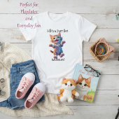 人生は純粋な冒険かわいい子飛んでいる猫 Tシャツ