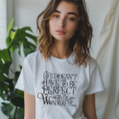 人生は素晴らしい Tシャツ