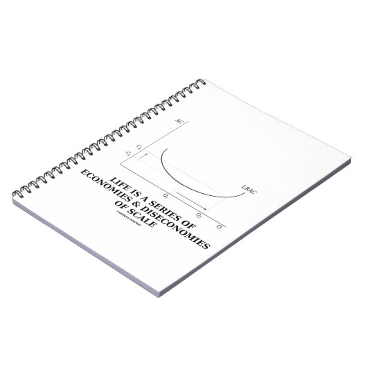 人生は経済と経済の規模の連続である ノートブック (左側)