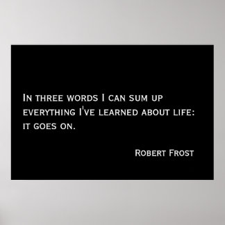 人生は続く ポスター