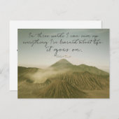 人生は続く ポストカード (正面/裏面)