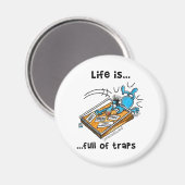 人生は罠だらけだ マグネット (正面/裏面)