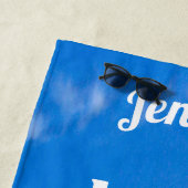 人生は美しい写真でビーチが良い ビーチタオル (インサイチュ)