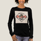 人生は美しい旅 トライブレンドTシャツ (正面)