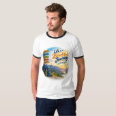 人生は美しい旅 Tシャツ (正面フル)