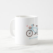 人生は美しい自転車 コーヒーマグカップ (正面左)