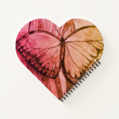 人生は美しい蝶のノート ノートブック (裏面)