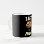 人生は美しい コーヒーマグカップ (正面左)