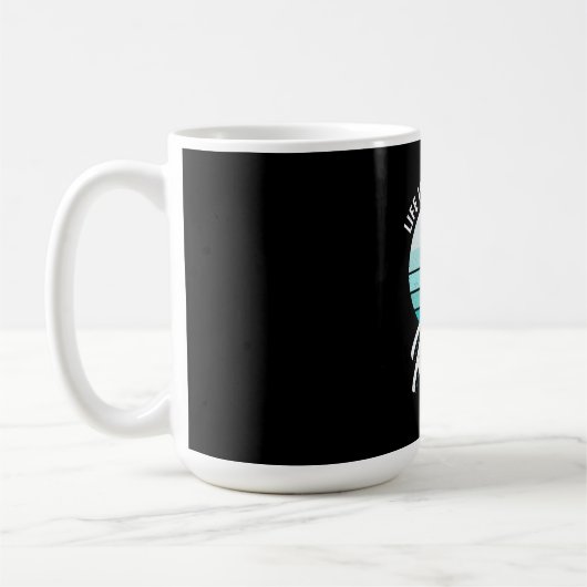人生は美しい コーヒーマグカップ (左)