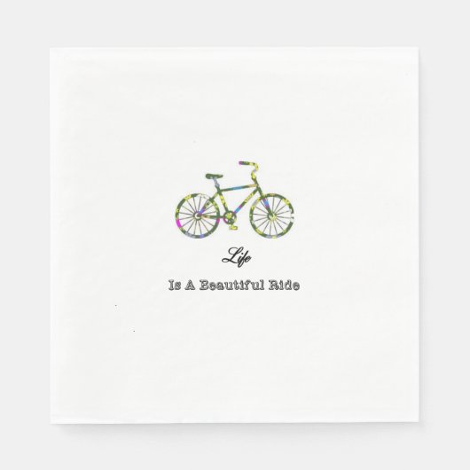 人生は美しい スタンダードランチョンナプキン (正面)