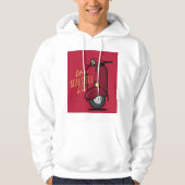 人生は美しい パーカ (正面)