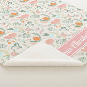 人生は美しい | パーソナライズされたベビー シェルパブランケット (3/4)