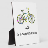 人生は美しい フォトプラーク (側面)