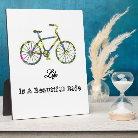 人生は美しい フォトプラーク (側面)