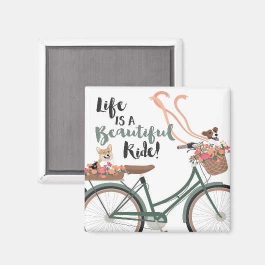 人生は美しい マグネット (正面/裏面)