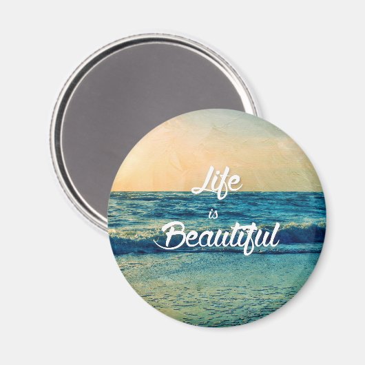 人生は美しい マグネット (正面/裏面)