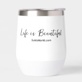 人生は美しい | 会社名ブログブランド (左面)