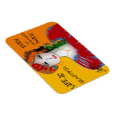 人生は美しい – 未計画の部分も マグネット (右側)