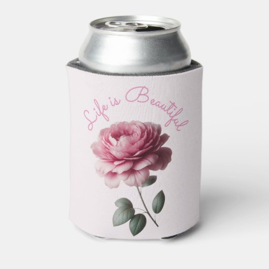 人生は美しい 缶クーラー (缶裏面)