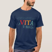 人生は美しい Tシャツ (正面)
