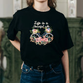 人生は美しい Tシャツ