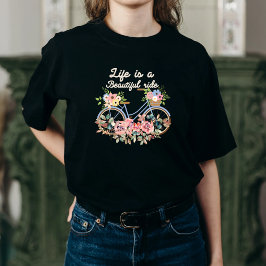 人生は美しい Tシャツ