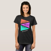 人生は美しい Tシャツ (正面フル)