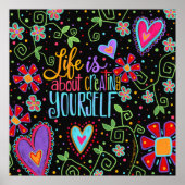 人生は自分の教室を作ることだ ポスター (正面)