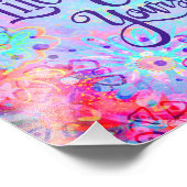 人生は自分自身を創造することだ フォトプリント            (角)