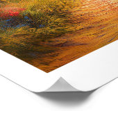 人生は自分自身を創造することだ ポスター (角)