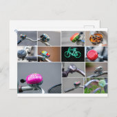 人生は自転車に乗る美しい乗り物! ポストカード (正面/裏面)