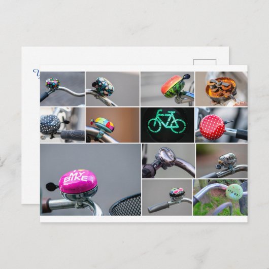 人生は自転車に乗る美しい乗り物！ ポストカード (正面/裏面)