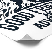 人生は良い友達の冒険のためのもの素晴らしだ ポスター (角)