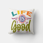 人生は良い クッション (正面)