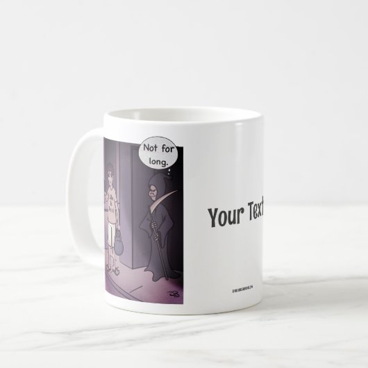 人生は良い コーヒーマグカップ (正面左)