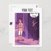 人生は良い ポストカード (正面/裏面)