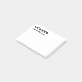 人生は良い。一つ手に入れるべきだ。 ポストイット (アングル)