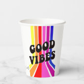 人生は良い。良い雰囲気 紙コップ (裏面)