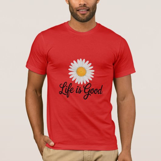 人生は良い Tシャツ (正面)