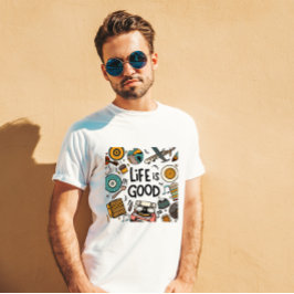 人生は良い Tシャツ