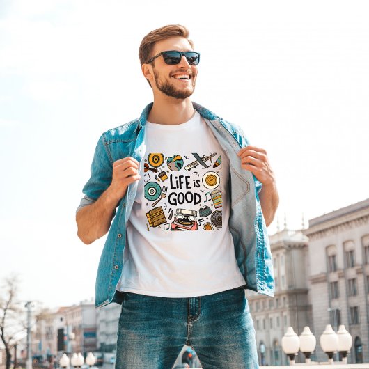 人生は良い Tシャツ