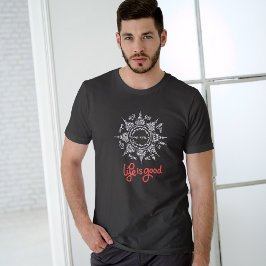 人生は良い Tシャツ