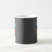 人生は良かった コーヒーマグカップ (中央)